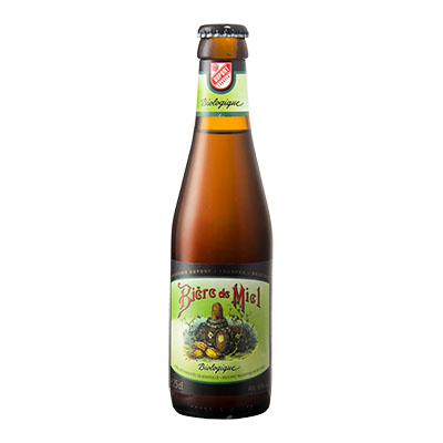 5410702001208 Bière de Miel Bio - 25cl Bière biologique refermentée en bouteille (contrôle BE-BIO-01)