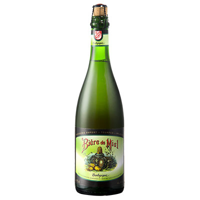 5410702001215 Bière de Miel Bio<sup>1</sup> - 75cl Biologish bier met nagisting in de fles (controle BE-BIO-01)